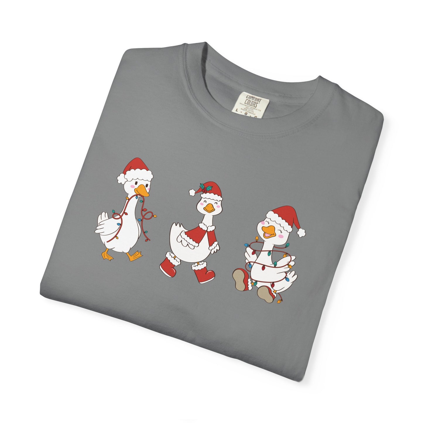 Christmas Ducks Unisex T-Shirt, Holiday Tee