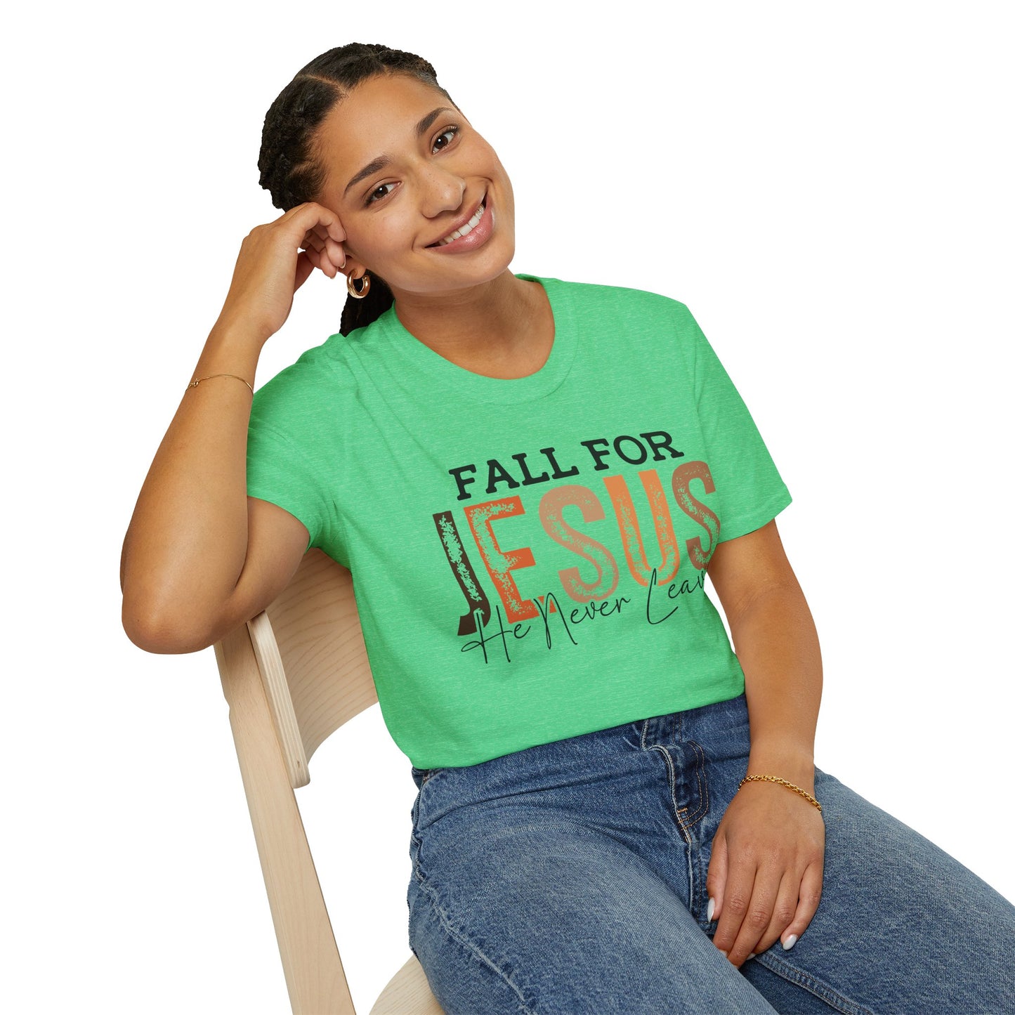 Fall for Jesus Unisex Softstyle T-Shirt