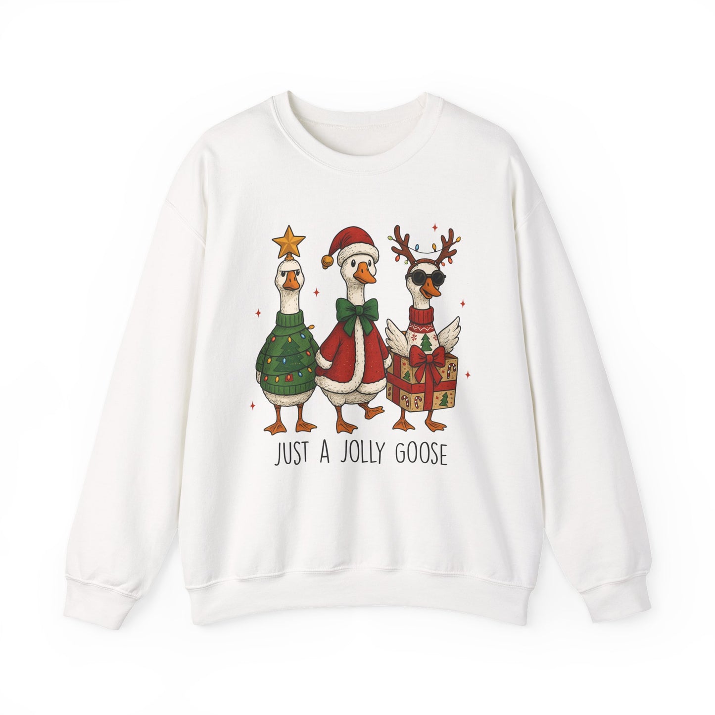 Christmas Goose Sweatshirt, Funny Holiday Sweatshirt