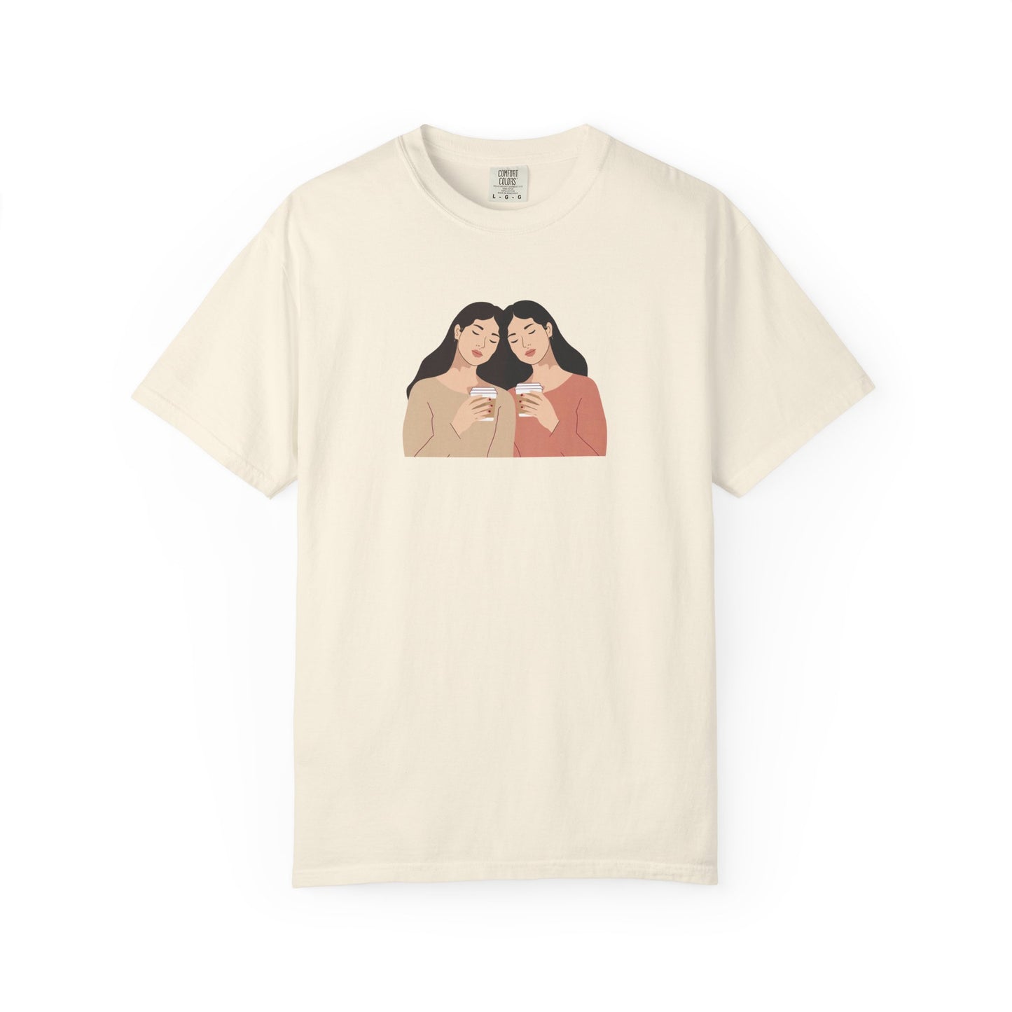 Sisterhood Graphic Tee, Cute Friendship Gift