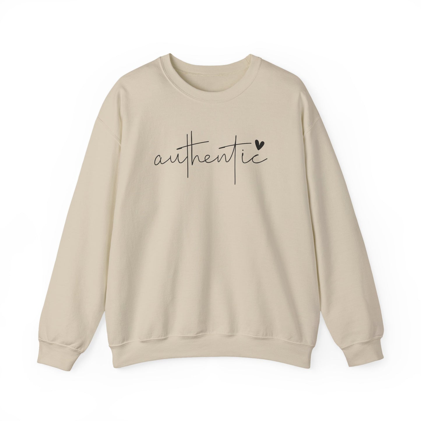 Be Authentic Inspirational Sweathshirt