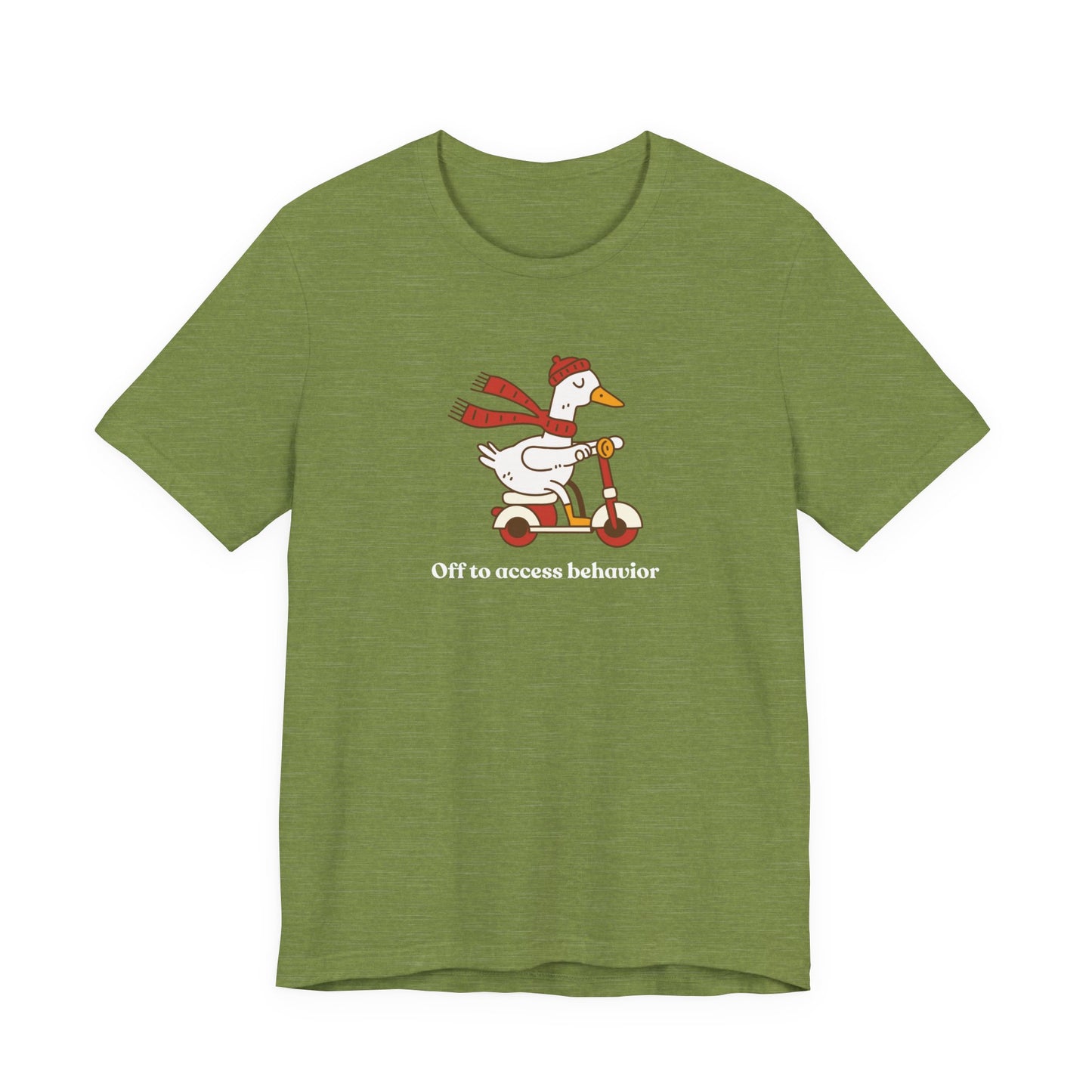 Funny Duck T-Shirt, 'Off to Awesome Behavior' Tee