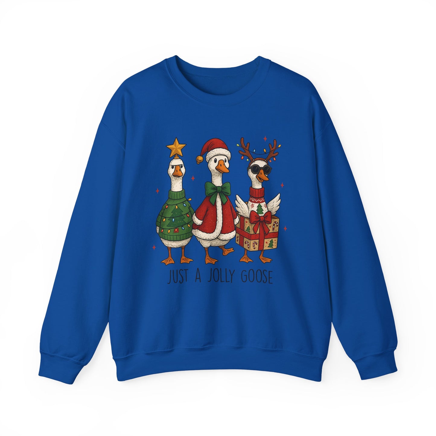 Christmas Goose Sweatshirt, Funny Holiday Sweatshirt