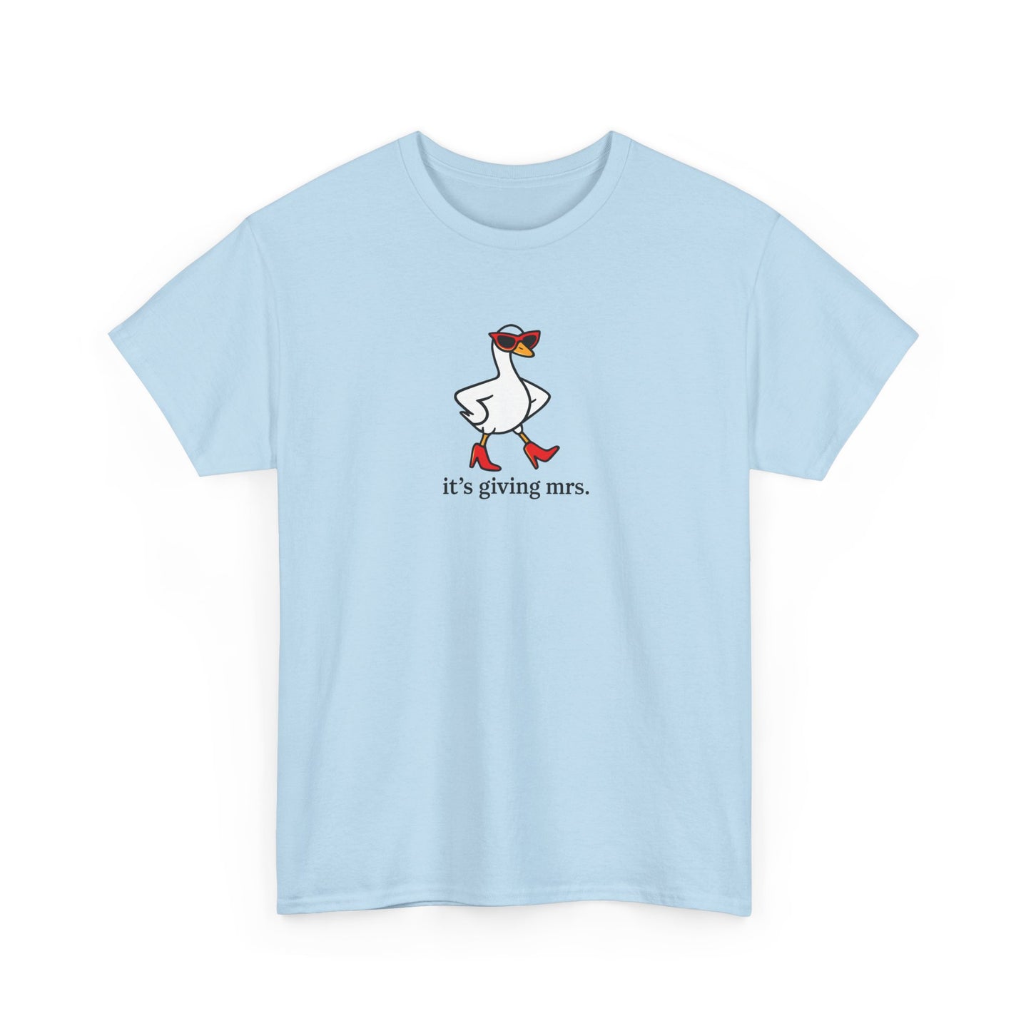 "It's Giving Mrs." Cotton T-Shirt