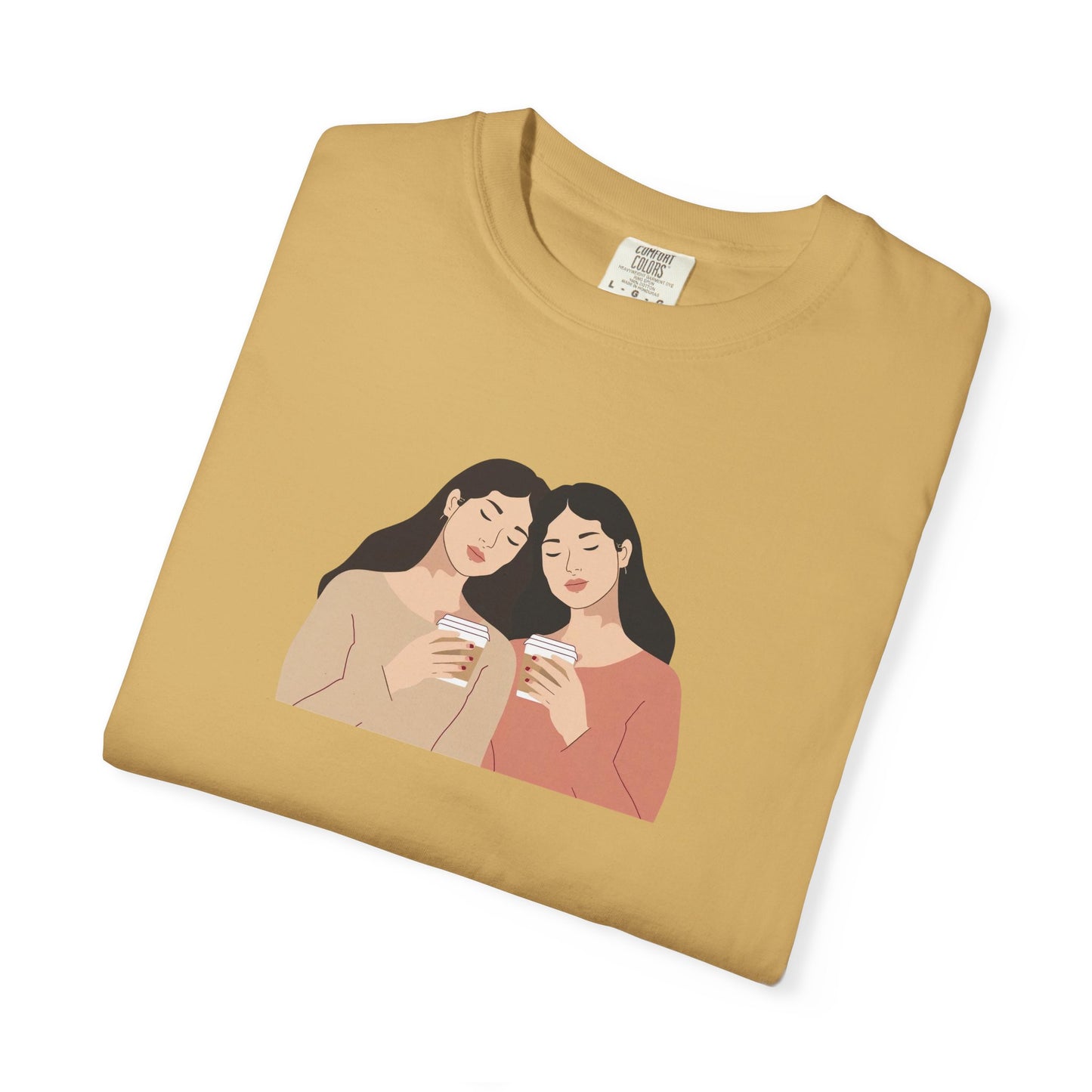 Sisterhood Graphic Tee, Cute Friendship Gift