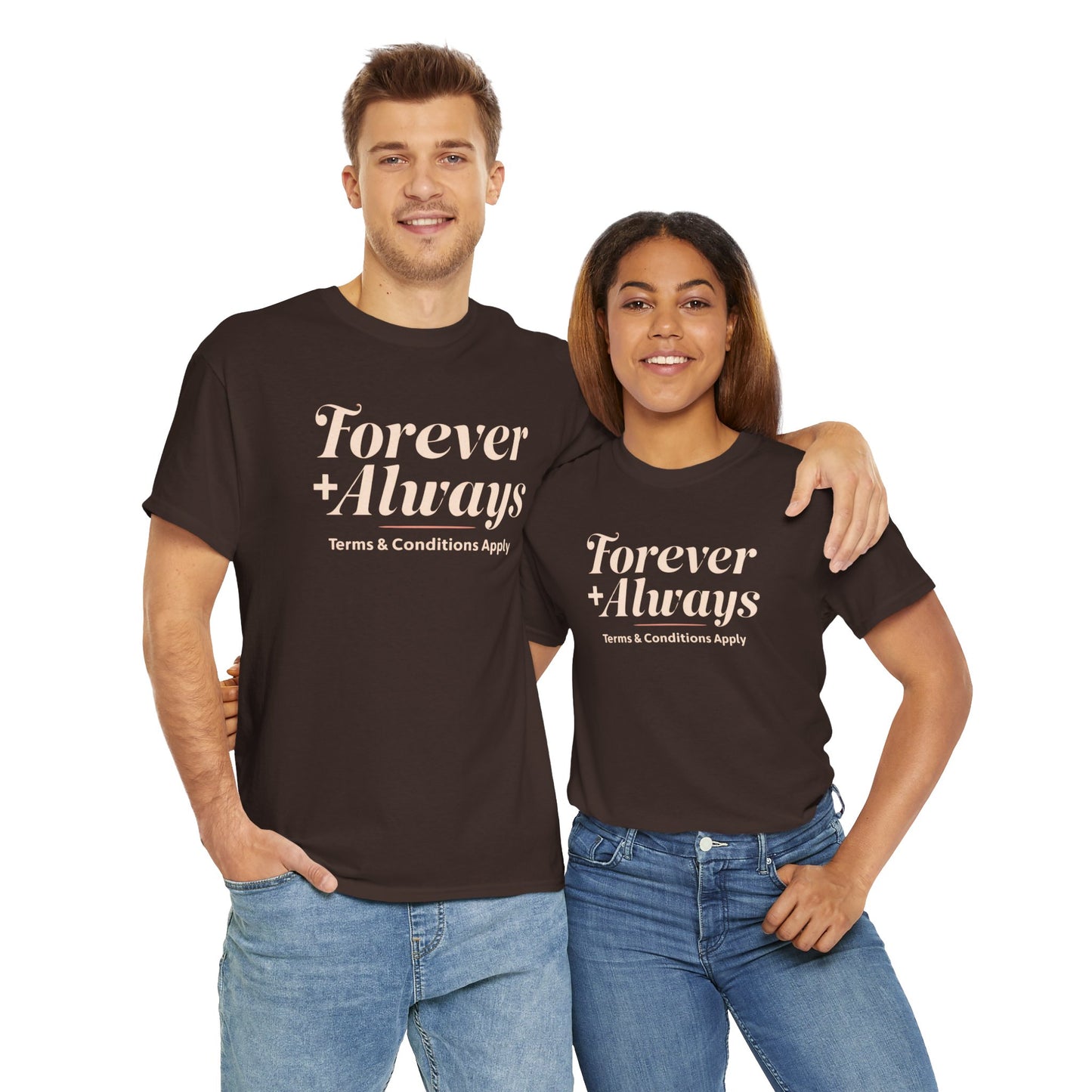 Forever & Always Couple Cotton Tee,
