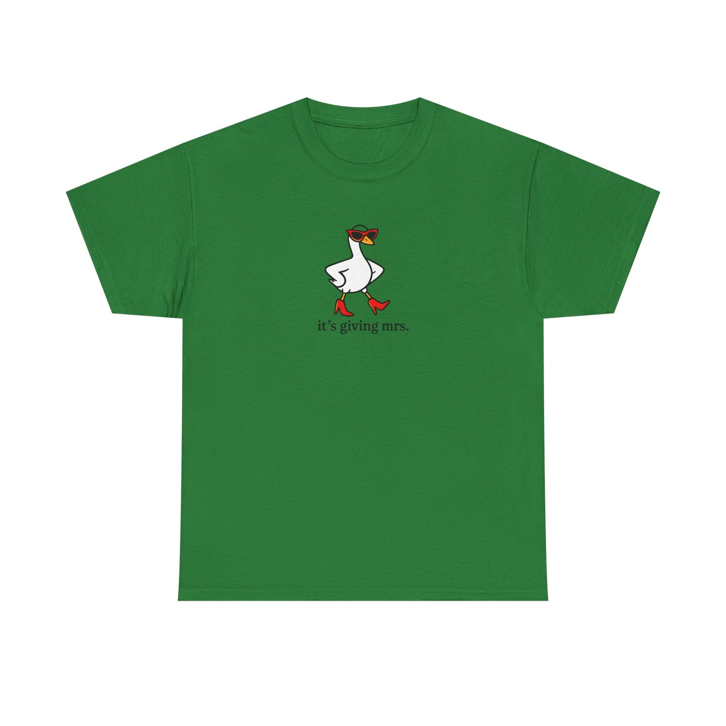 "It's Giving Mrs." Cotton T-Shirt