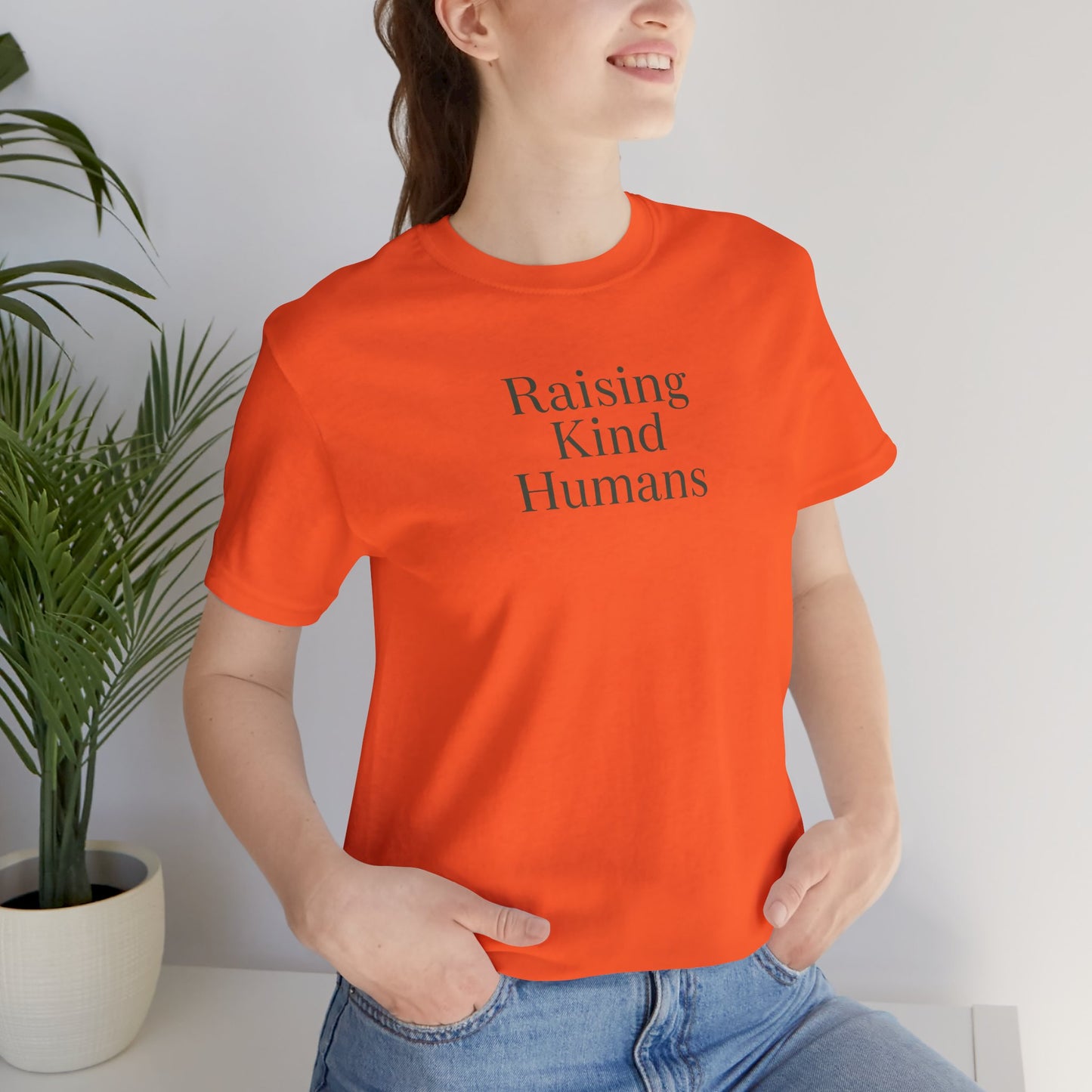 Raising Kind Humans Tee, Gift for Parents, Mom T-shirt