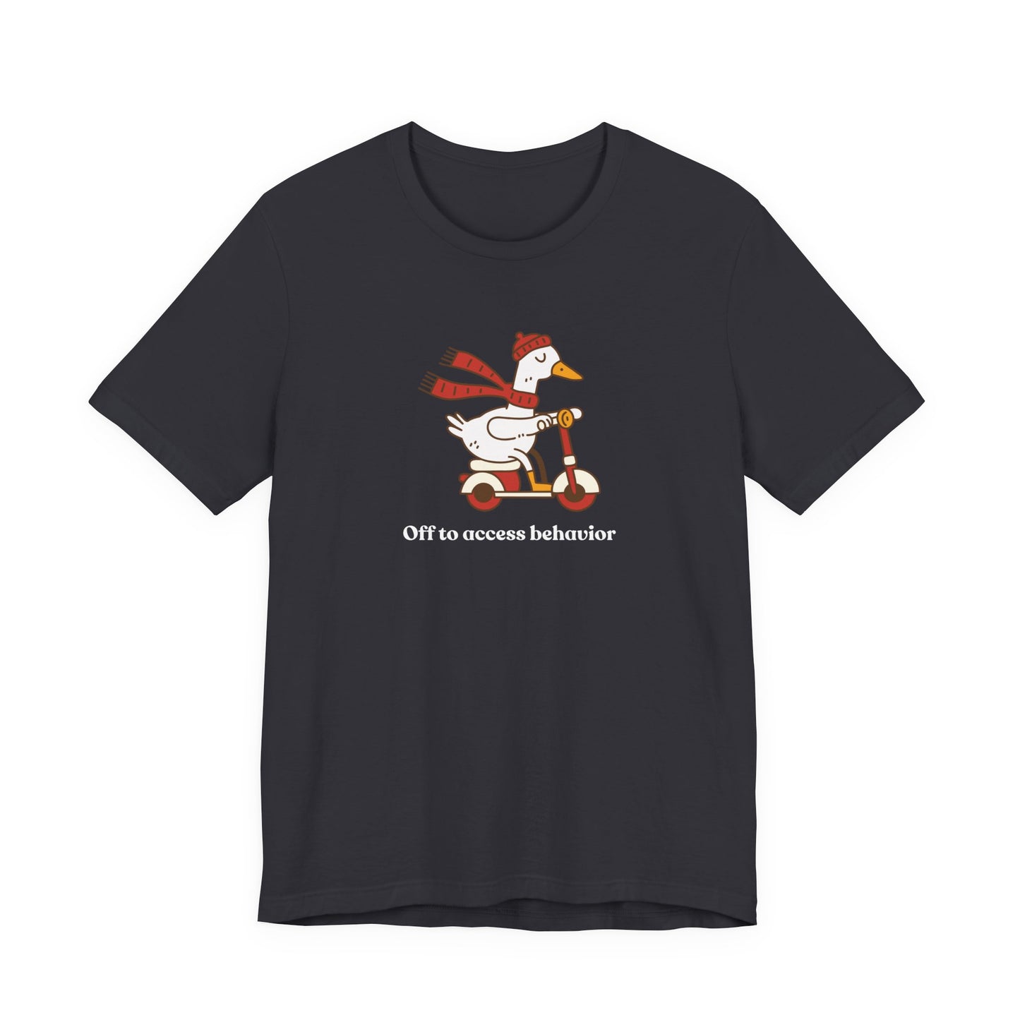Funny Duck T-Shirt, 'Off to Awesome Behavior' Tee