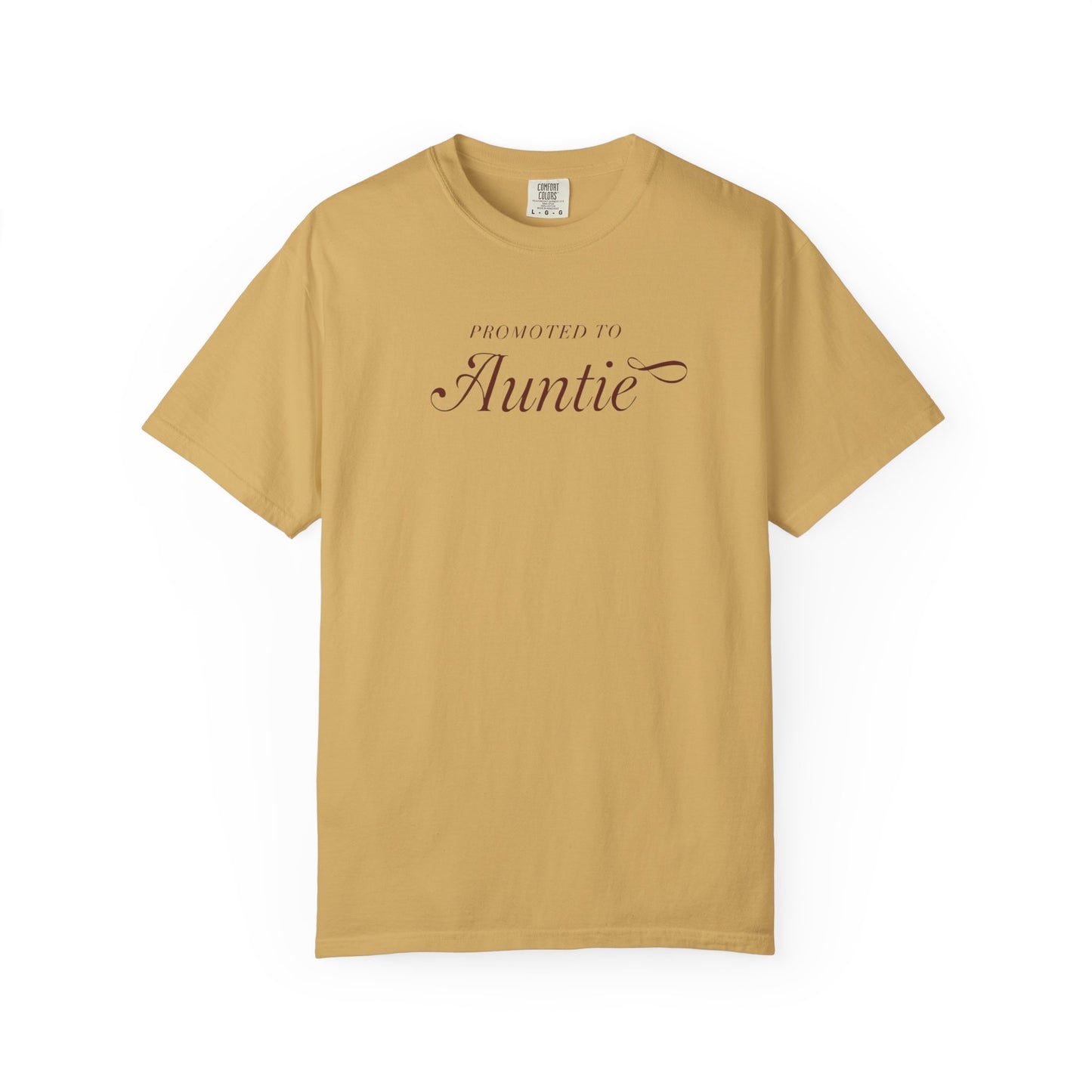 Auntie Appreciation Garment-Dyed T-shirt, Gift for Aunt