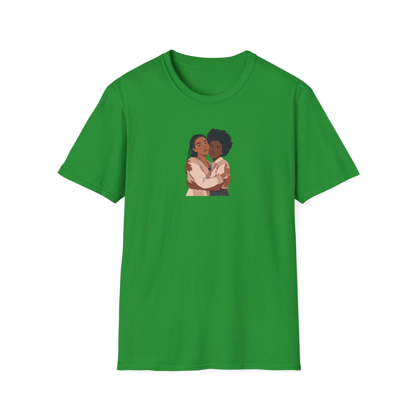 Embrace Love Friendship Tees, Black Sisterhood T-shirt