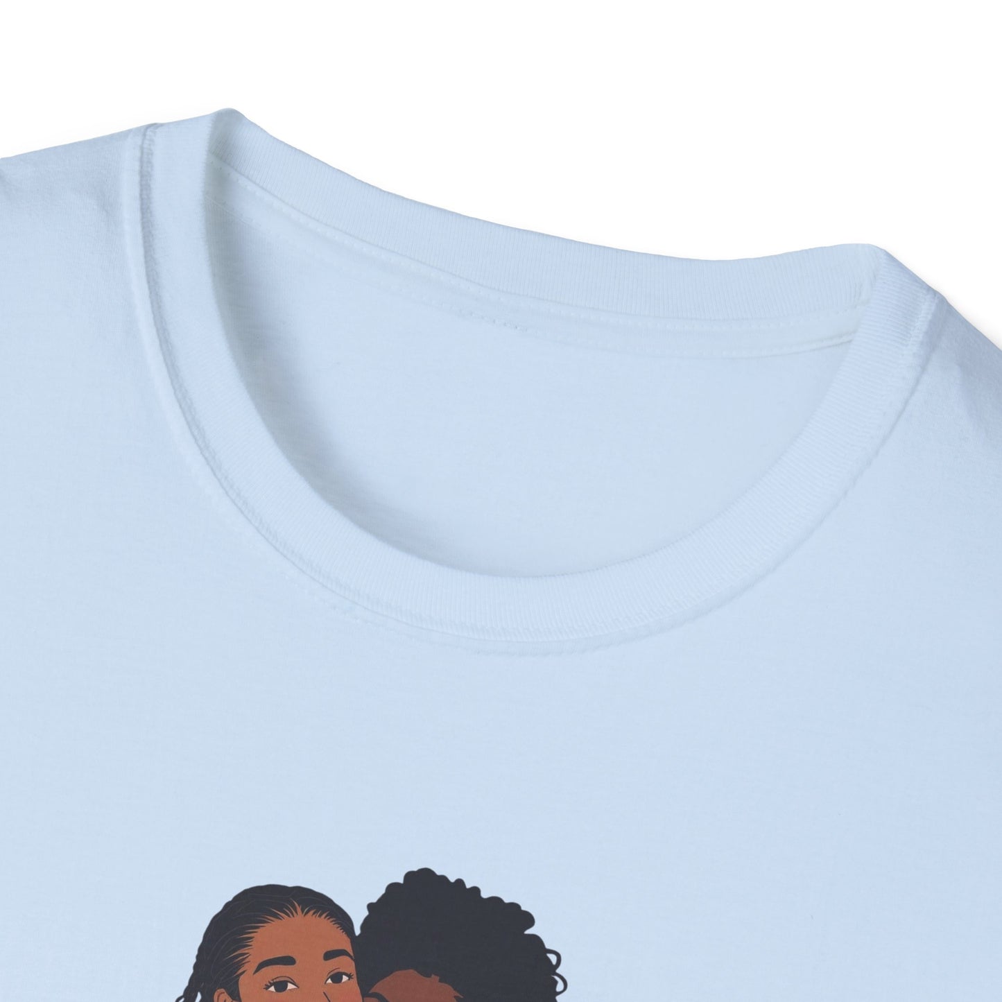 Embrace Love Friendship Tees, Black Sisterhood T-shirt