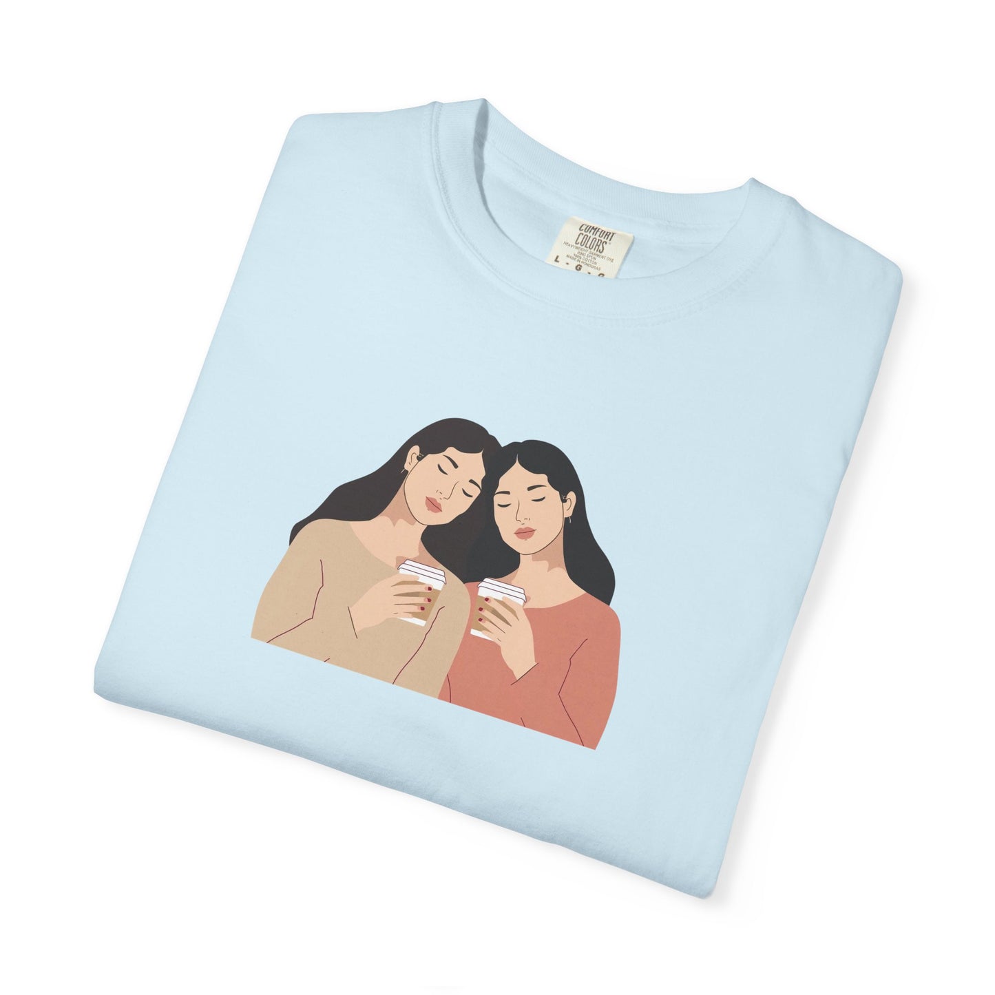 Sisterhood Graphic Tee, Cute Friendship Gift