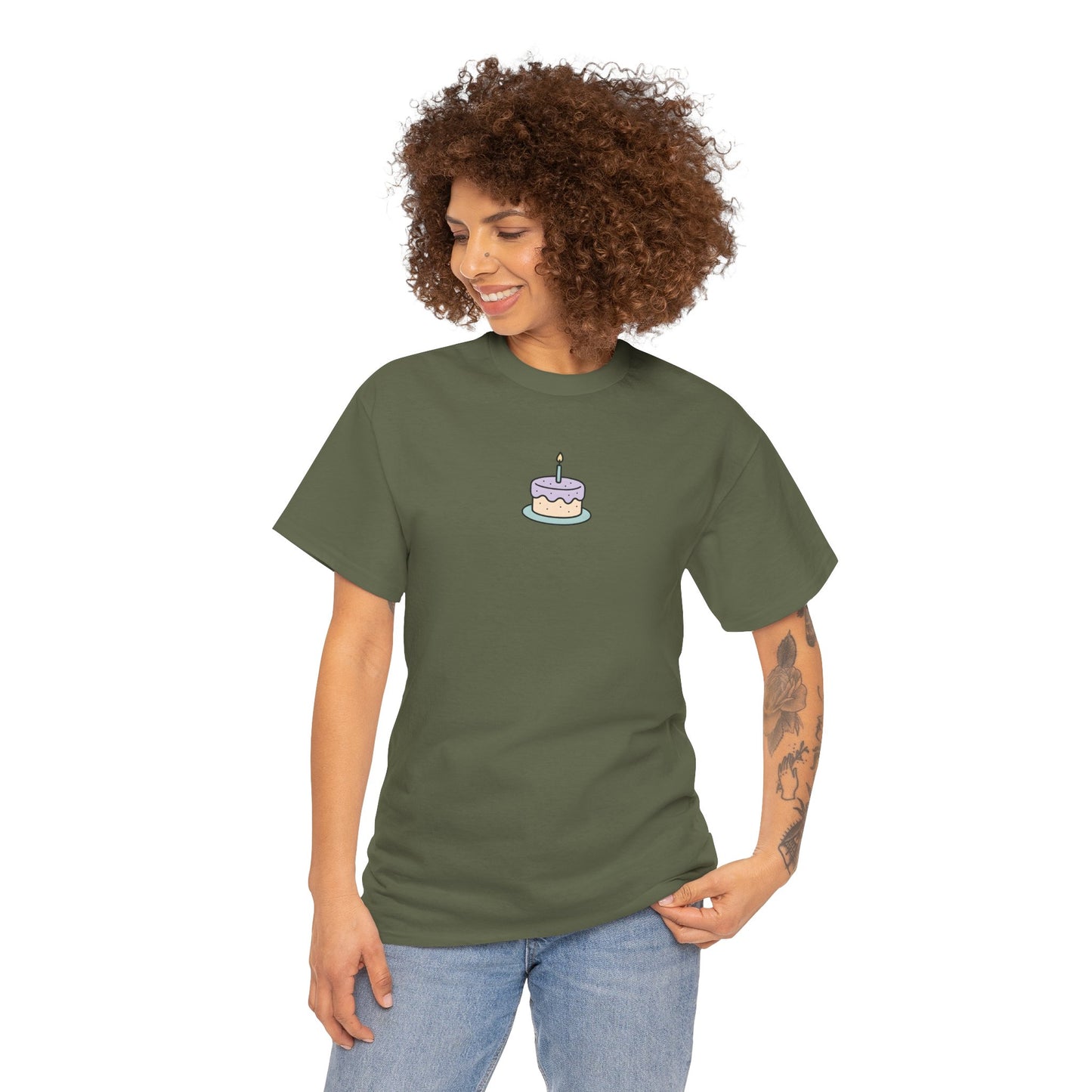 Birthday Cake Graphic Tee