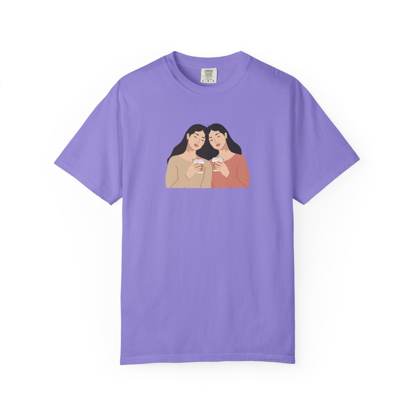 Sisterhood Graphic Tee, Cute Friendship Gift