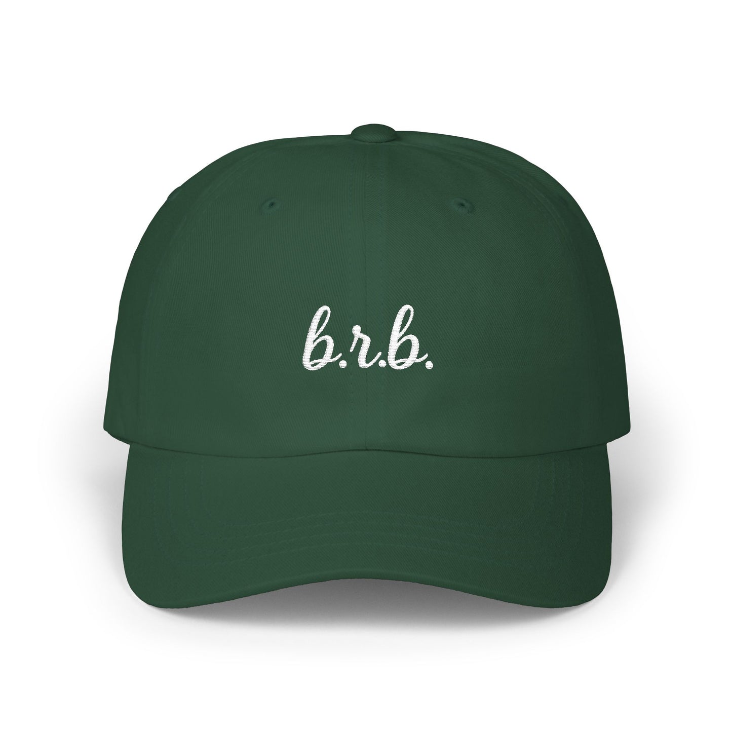 Camo Dad Cap - BRB Embroidered Hat for Outdoor Adventures, Father's Day Gift