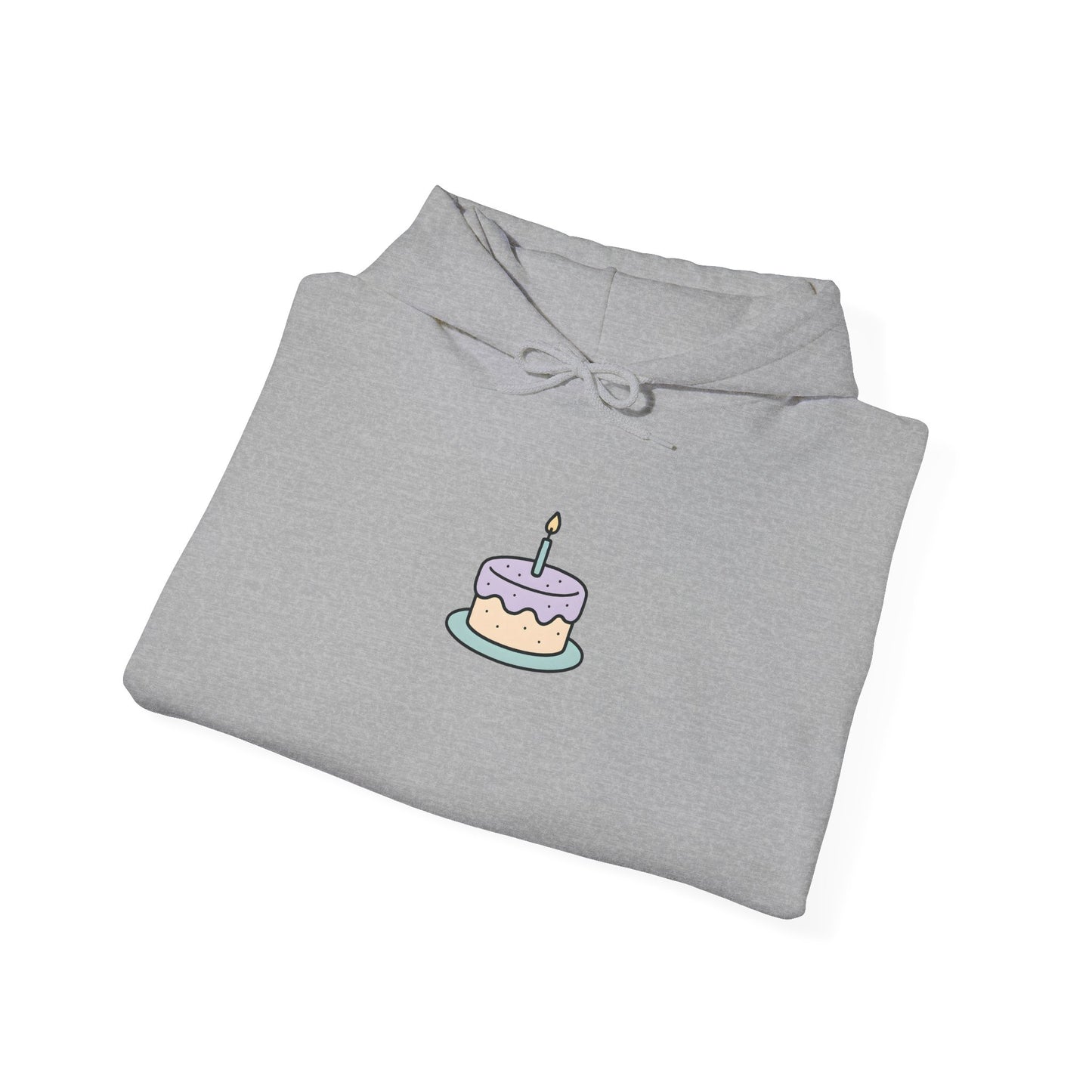 Birthday Cake Hoodie, Cute Gift for Cake Lovers