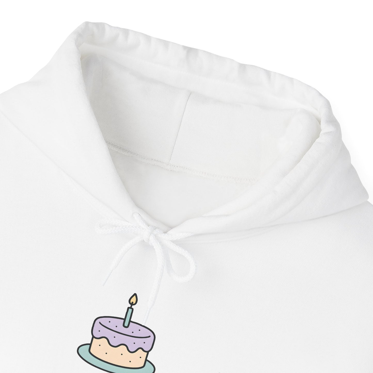 Birthday Cake Hoodie, Cute Gift for Cake Lovers