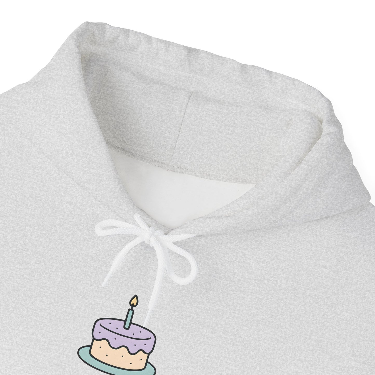 Birthday Cake Hoodie, Cute Gift for Cake Lovers