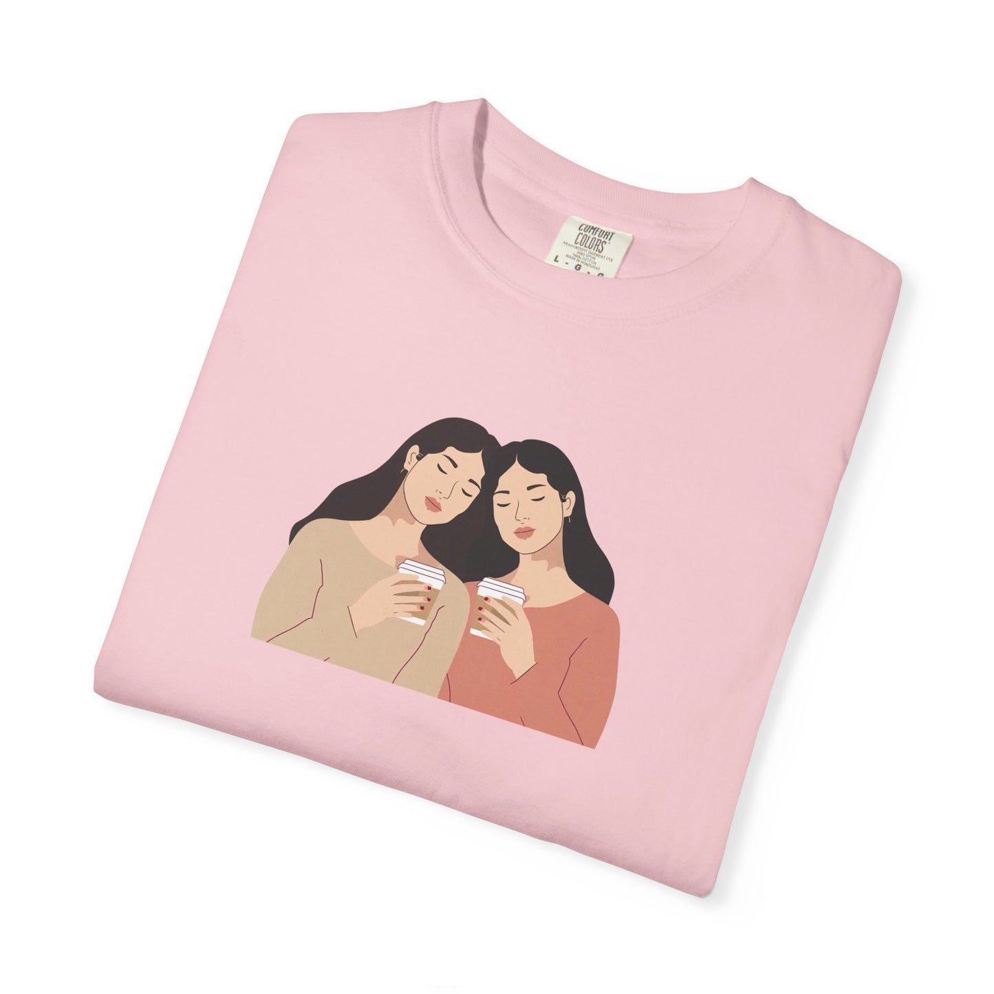 Sisterhood Graphic Tee, Cute Friendship Gift