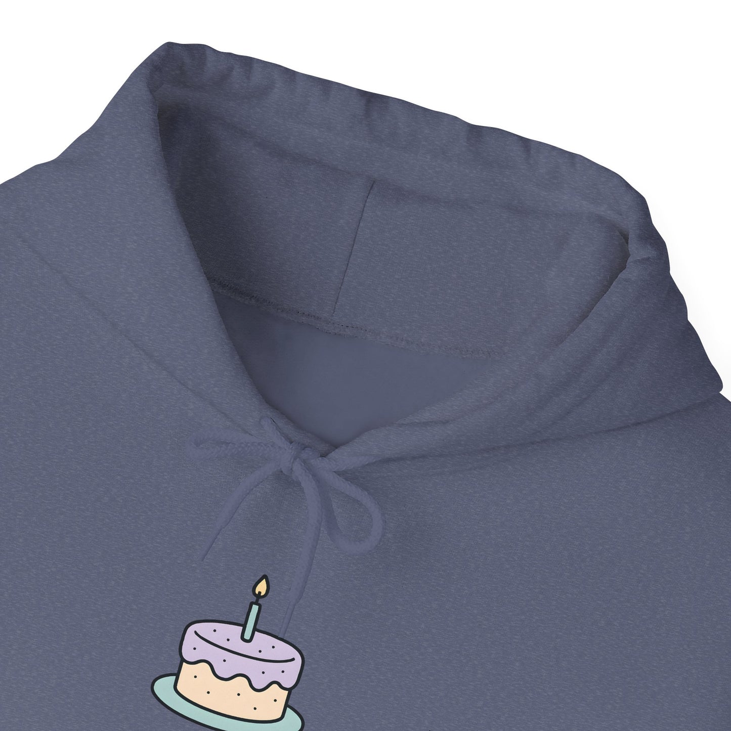 Birthday Cake Hoodie, Cute Gift for Cake Lovers