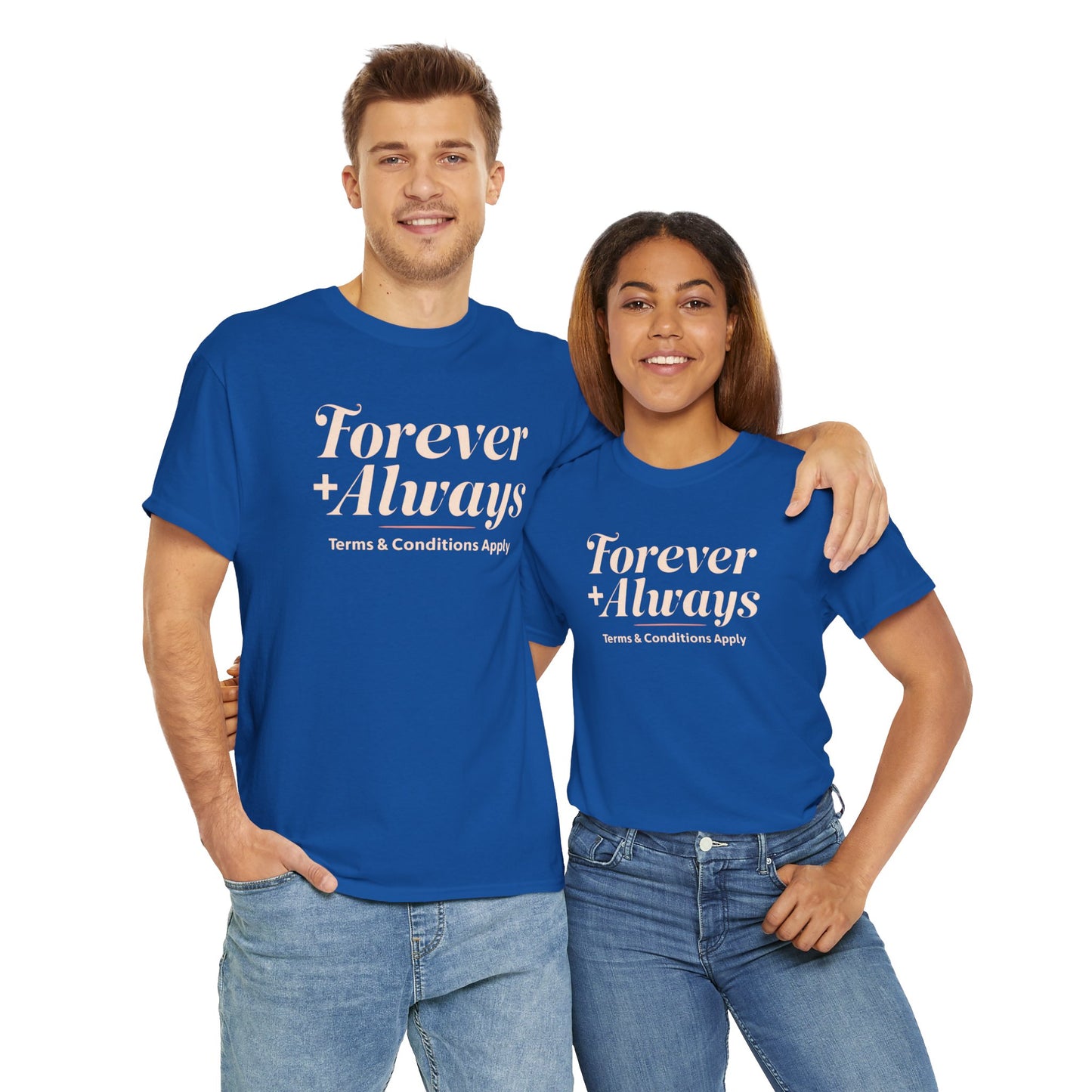 Forever & Always Couple Cotton Tee,