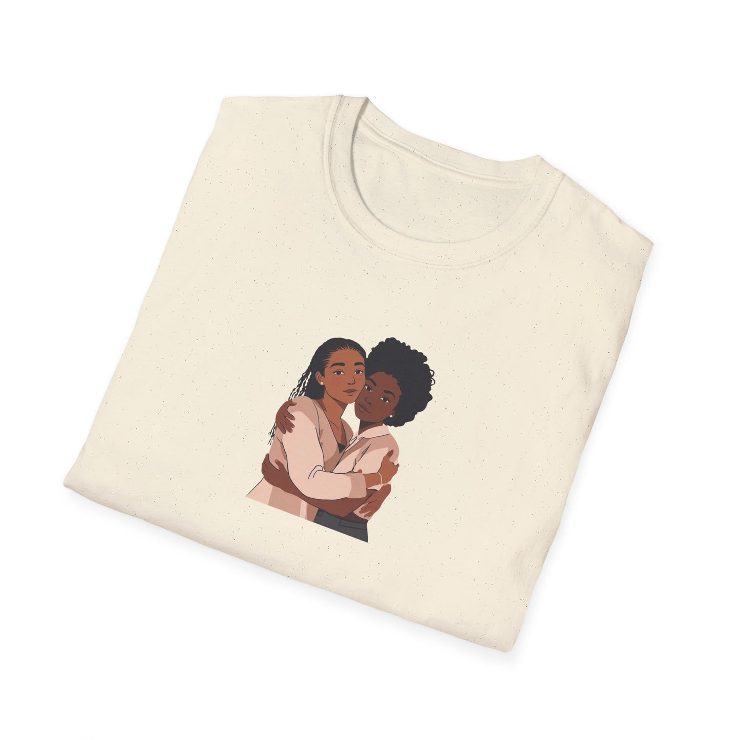Embrace Love Friendship Tees, Black Sisterhood T-shirt