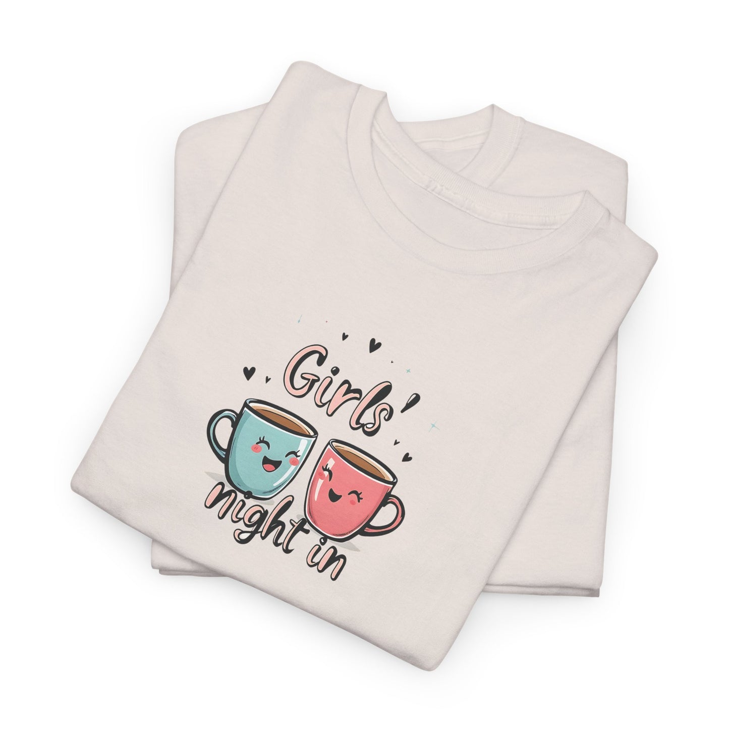Girls' Night In Cotton T-Shirt