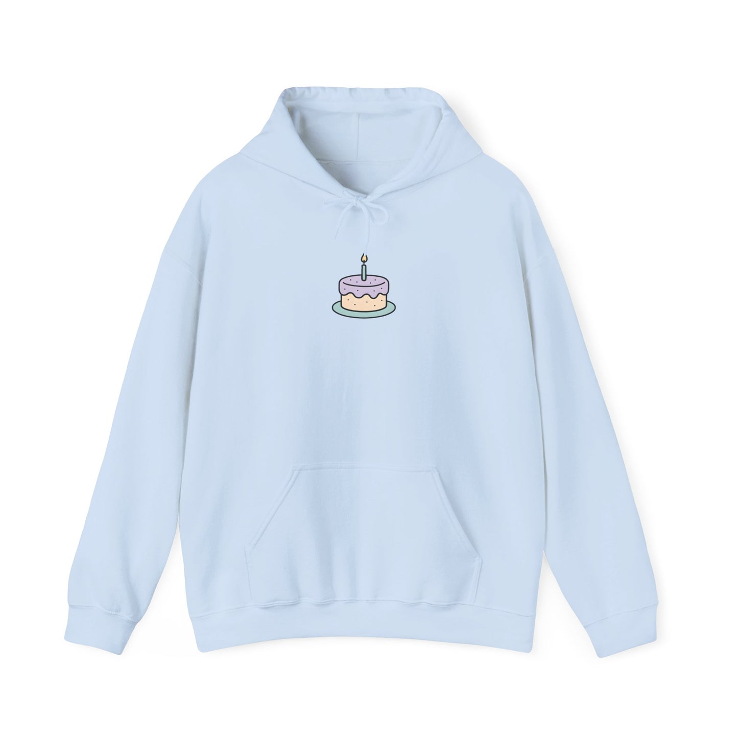 Birthday Cake Hoodie, Cute Gift for Cake Lovers