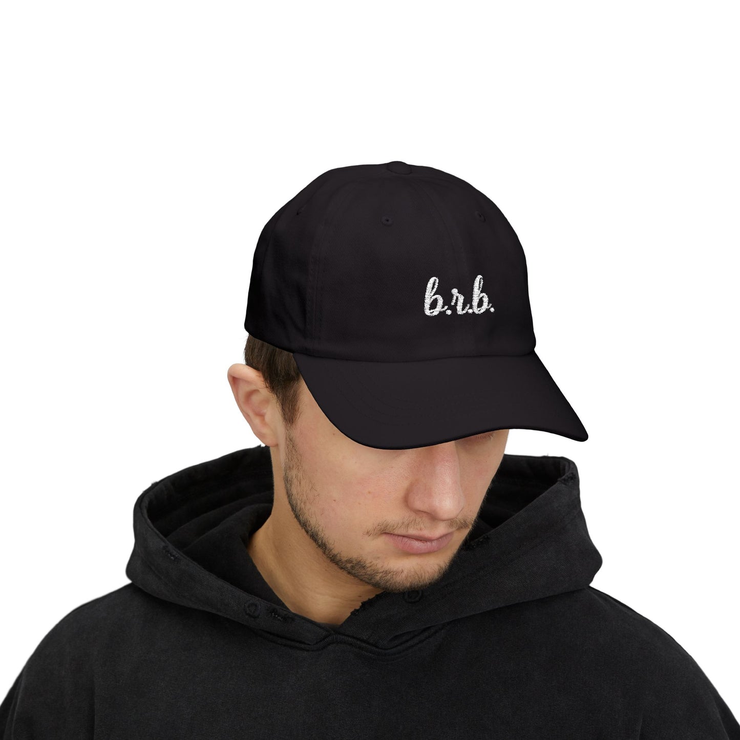 Camo Dad Cap - BRB Embroidered Hat for Outdoor Adventures, Father's Day Gift