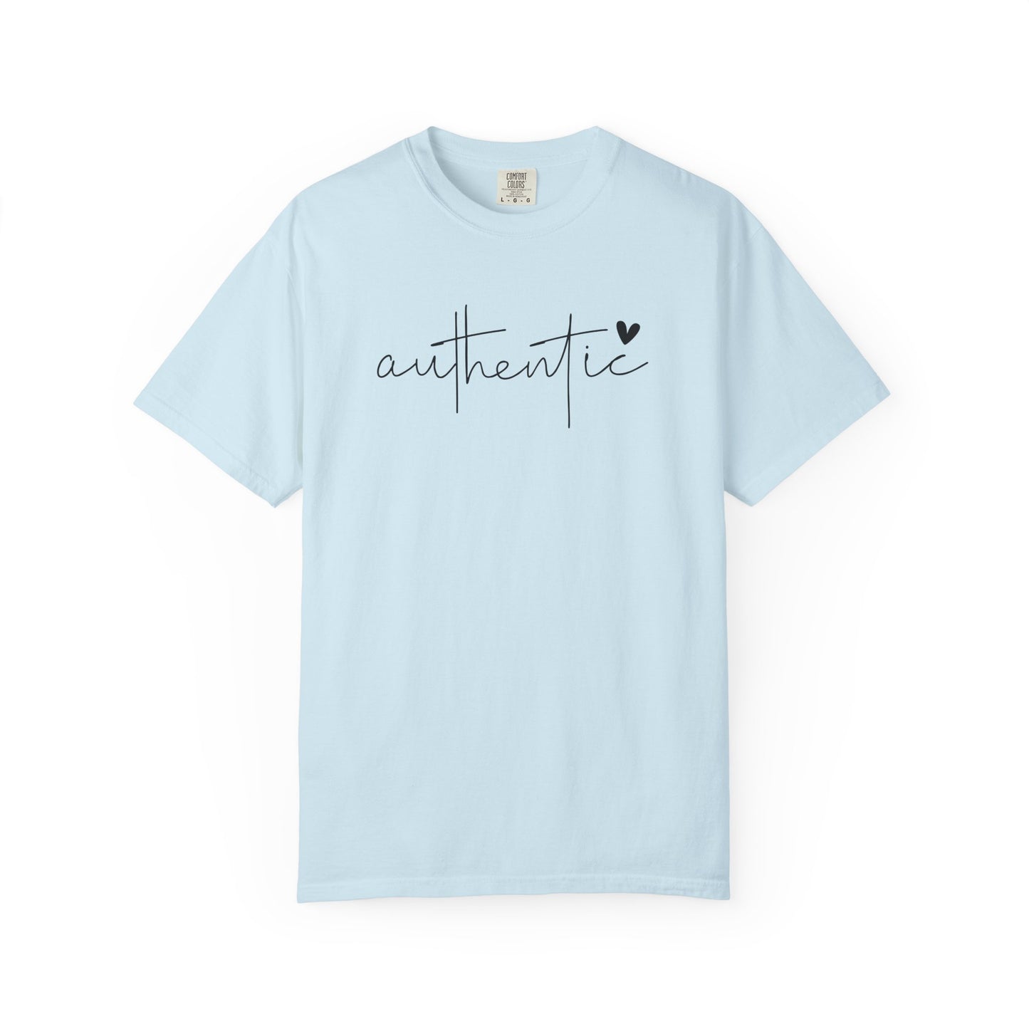 Authentic Love Unisex T-shirt - Soft Garment-Dyed Tee for Everyday Comfort