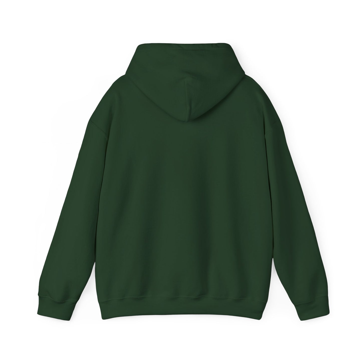 Cozy Hooded Sweatshirt with Artistic Design for Friends
