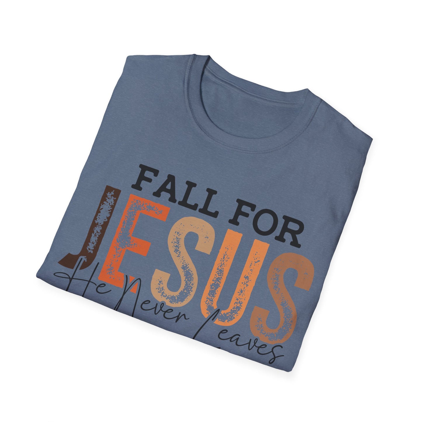 Fall for Jesus Unisex Softstyle T-Shirt