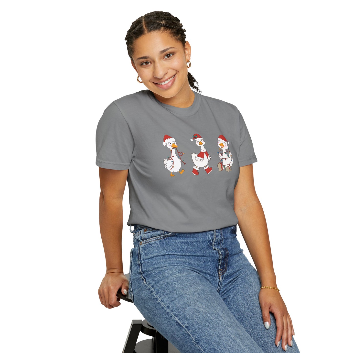 Christmas Ducks Unisex T-Shirt, Holiday Tee