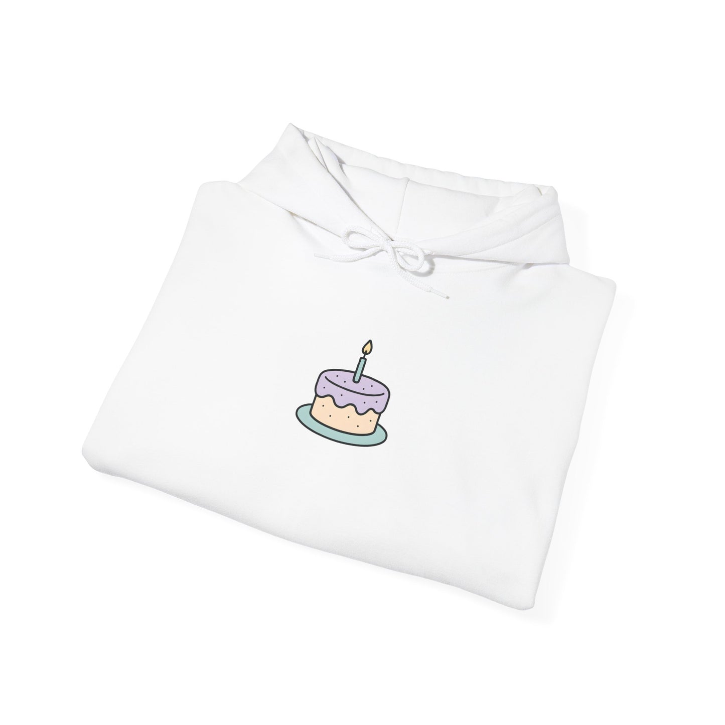 Birthday Cake Hoodie, Cute Gift for Cake Lovers