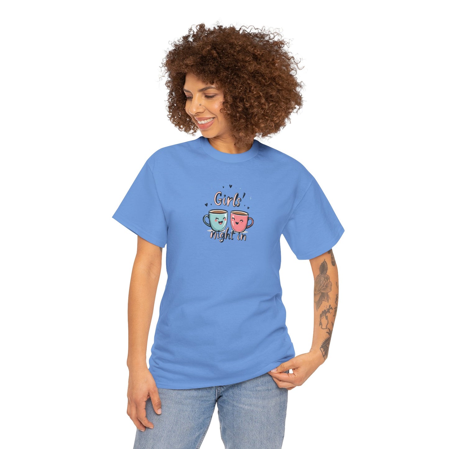 Girls' Night In Cotton T-Shirt