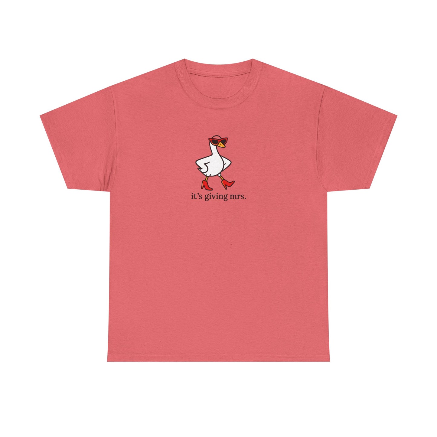 "It's Giving Mrs." Cotton T-Shirt