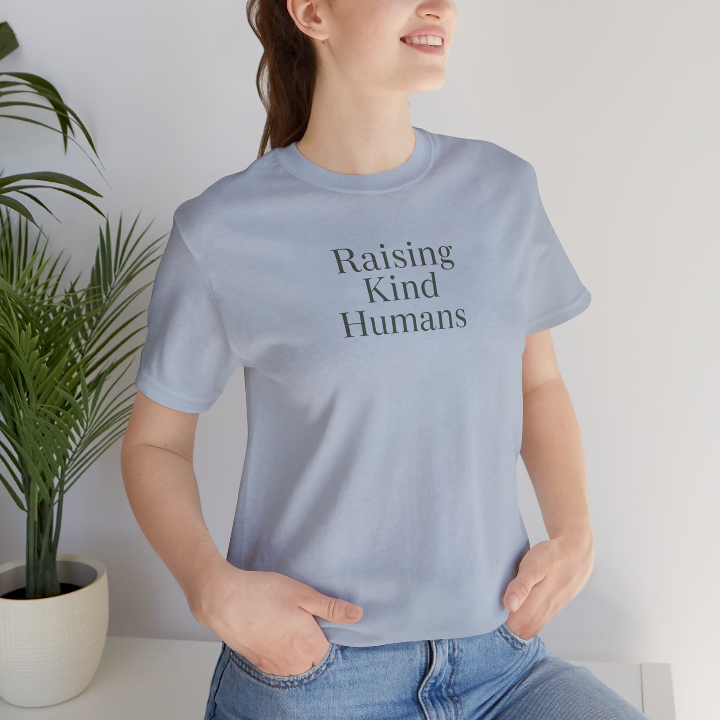 Raising Kind Humans Tee, Gift for Parents, Mom T-shirt