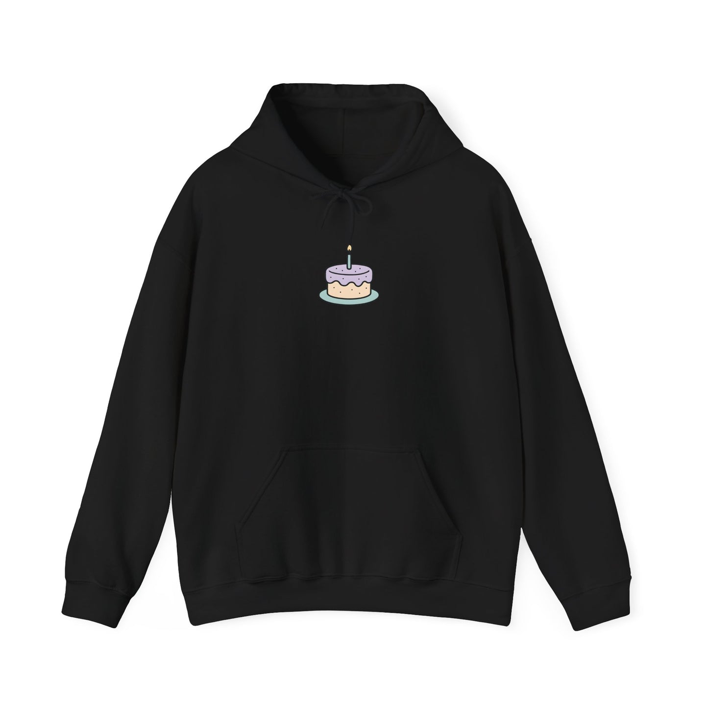 Birthday Cake Hoodie, Cute Gift for Cake Lovers