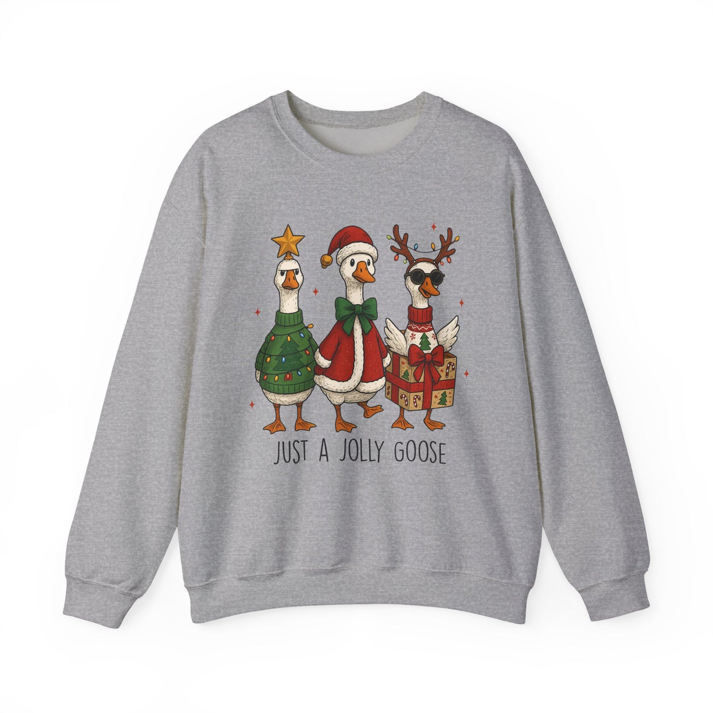 Christmas Goose Sweatshirt, Funny Holiday Sweatshirt