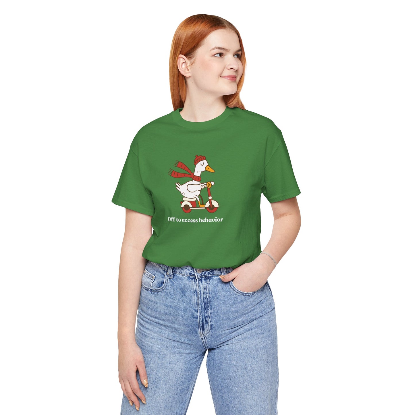 Funny Duck T-Shirt, 'Off to Awesome Behavior' Tee