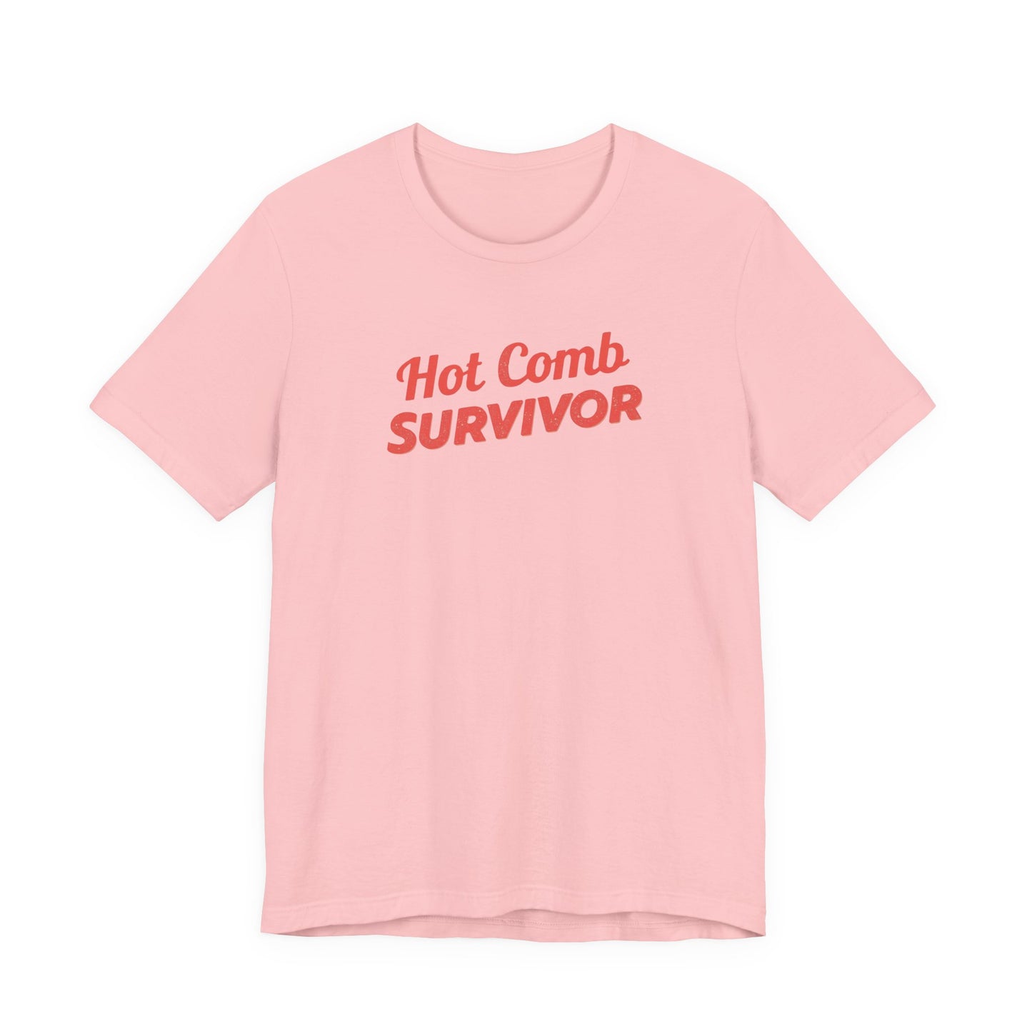 Hot Comb Survivor Tee, Hair Care Humor Gift