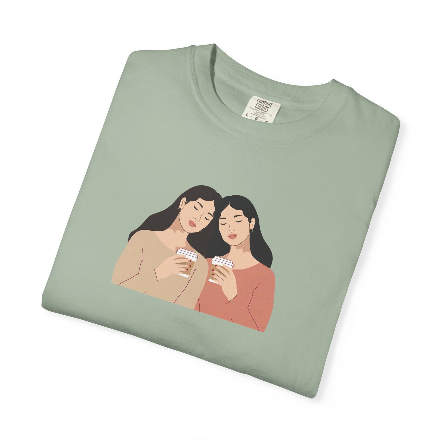 Sisterhood Graphic Tee, Cute Friendship Gift