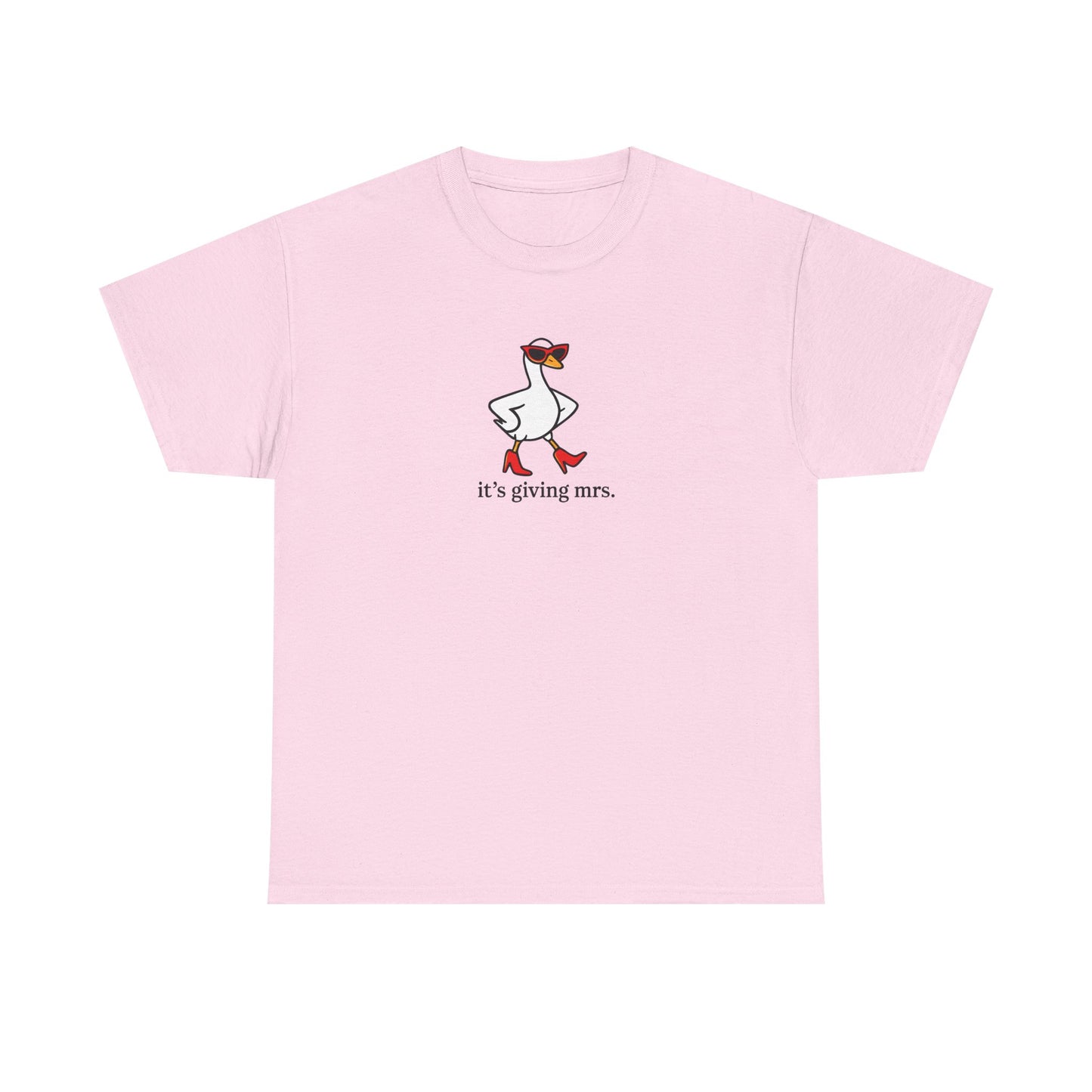 "It's Giving Mrs." Cotton T-Shirt
