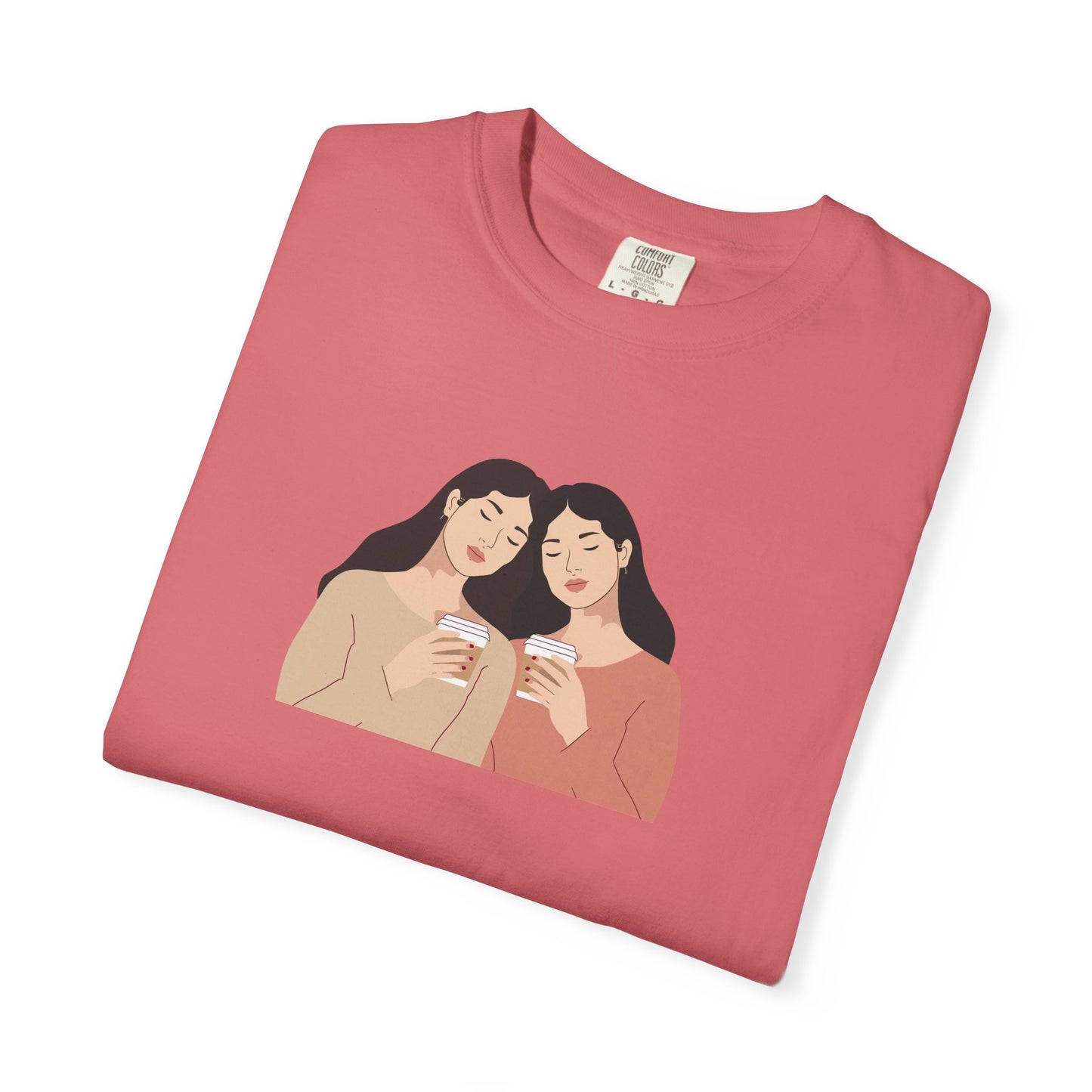 Sisterhood Graphic Tee, Cute Friendship Gift
