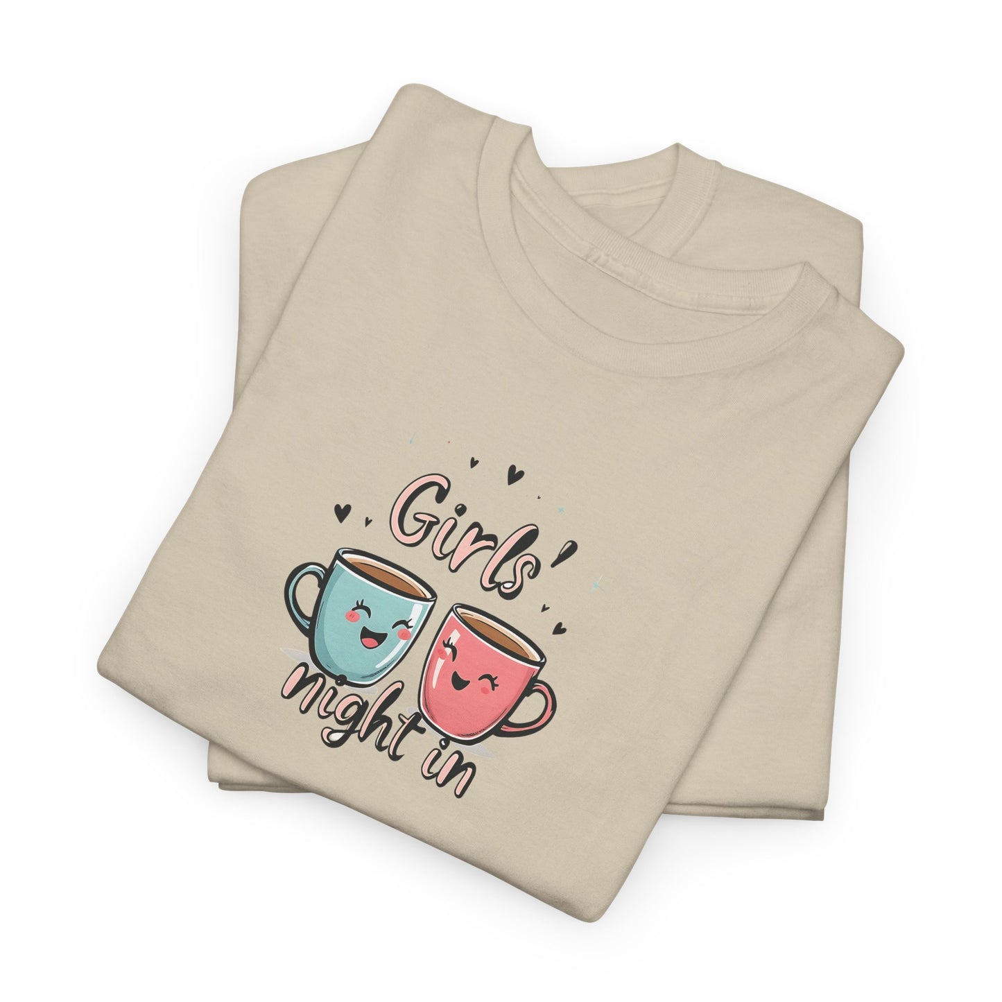 Girls' Night In Cotton T-Shirt