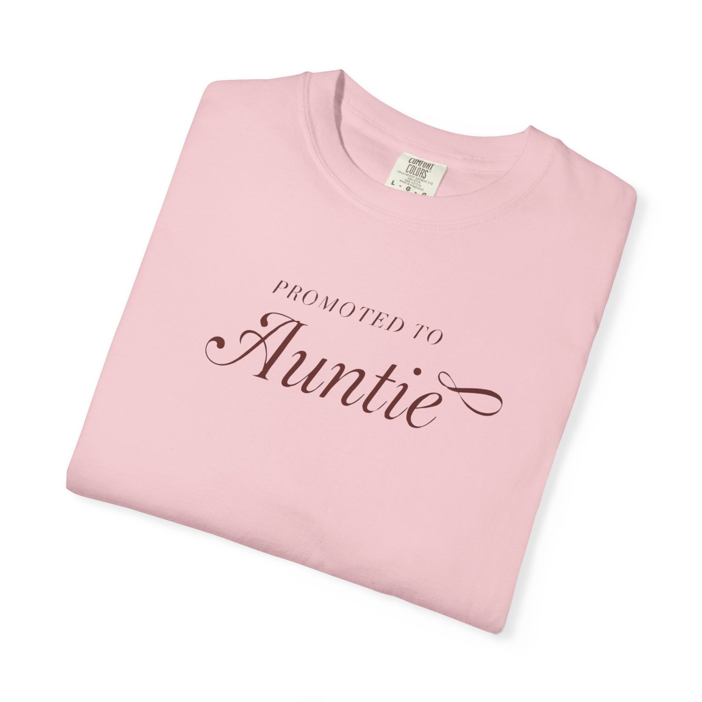 Auntie Appreciation Garment-Dyed T-shirt, Gift for Aunt