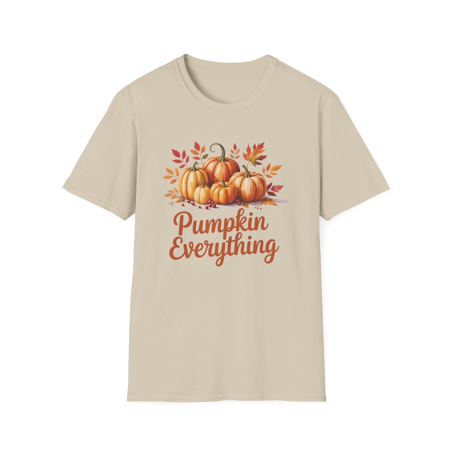 Autumn Pumpkin Everything T-Shirt | Cozy Graphic Tee for Fall