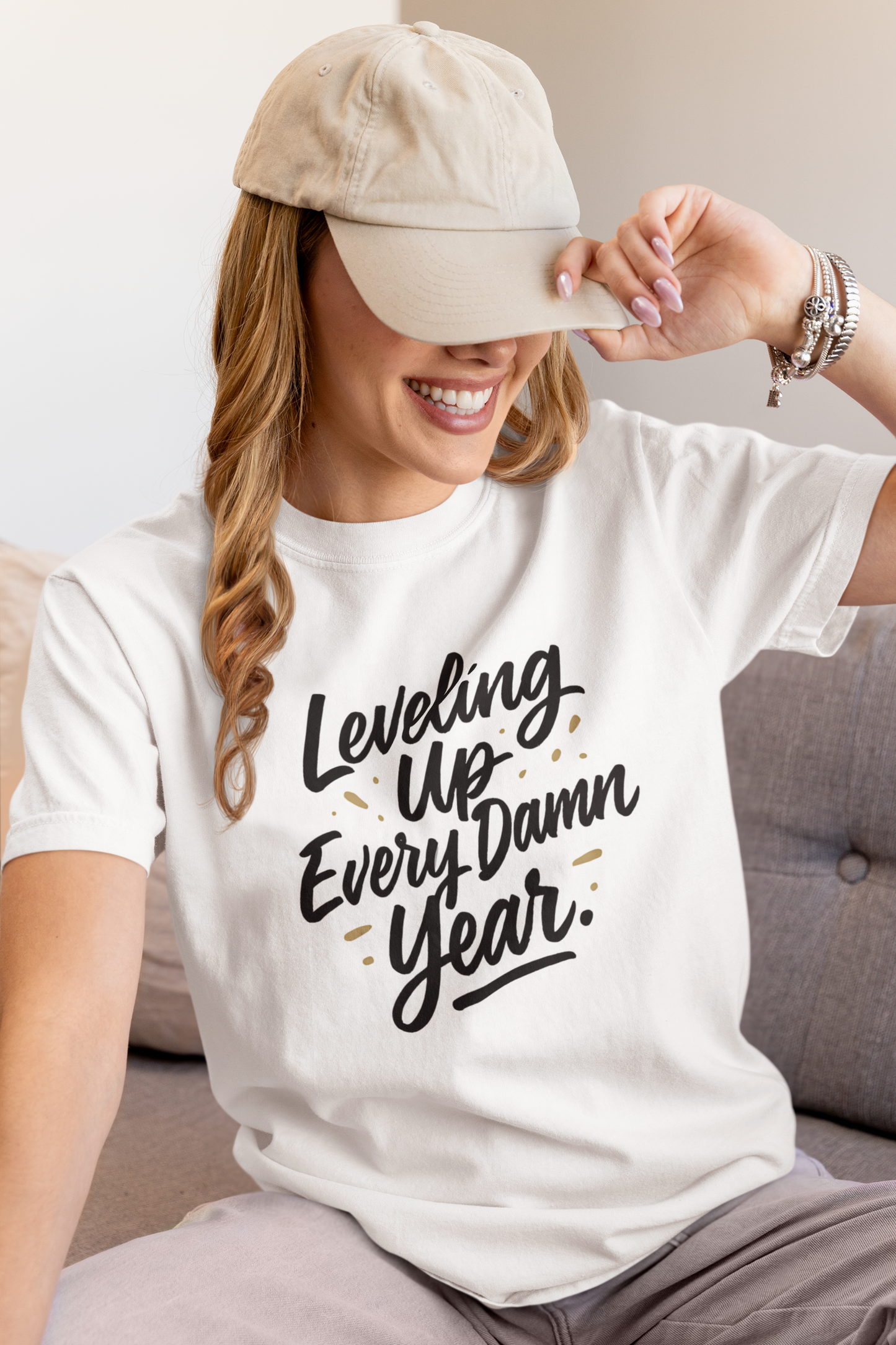 Leveling Up Every Damn Year Tee