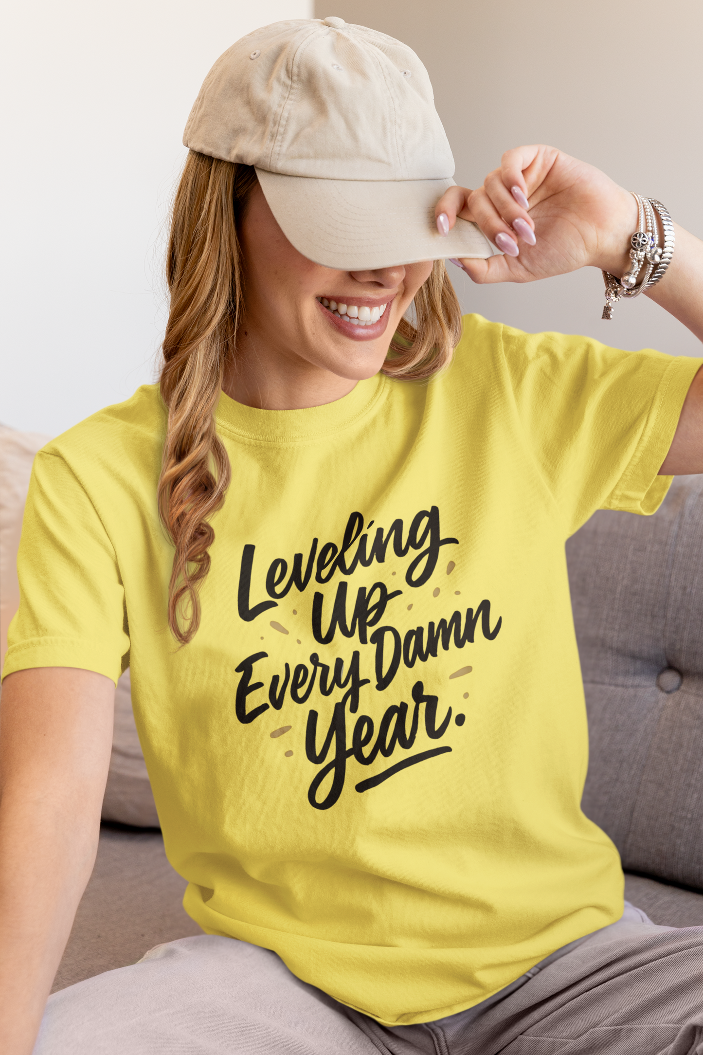 Leveling Up Every Damn Year Tee
